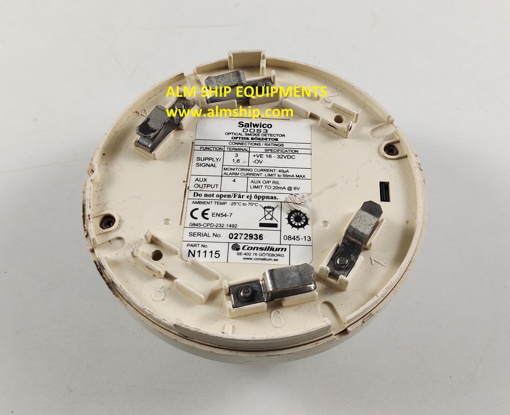 Salwico DOS3 Consilium Optical Smoke Detector