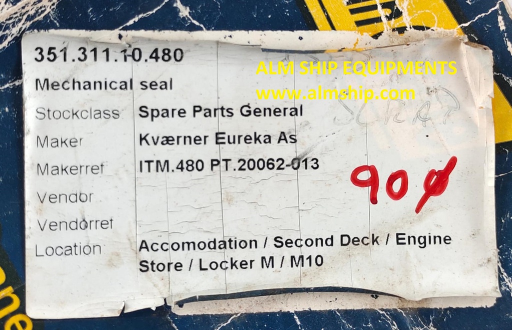 JOHN CRANE MECHANICAL SEAL