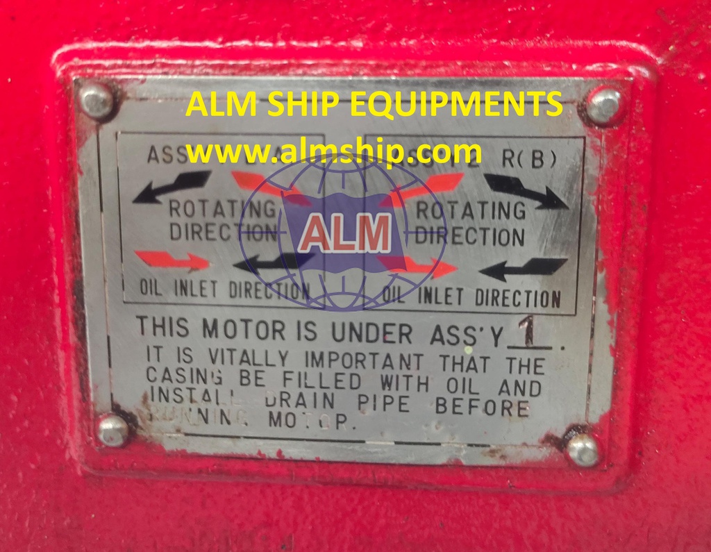 MITSUBISHI RMC-350A-L-22Y RM HYDRAULIC MOTOR