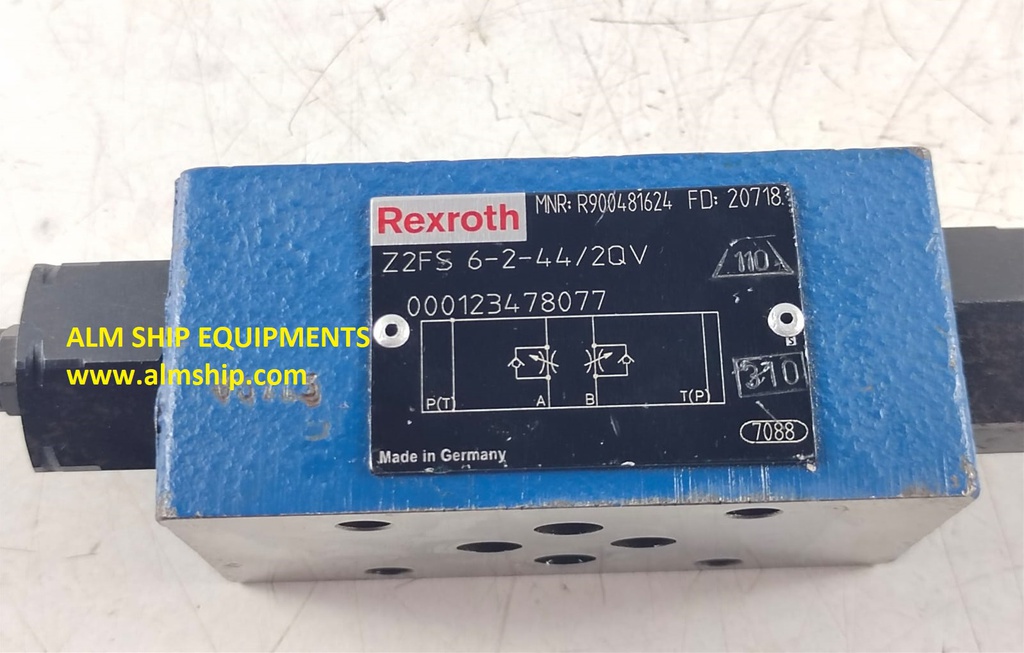 Rexorth Z2FS 6-2-44/2QV R900481624 Flow Control Valve